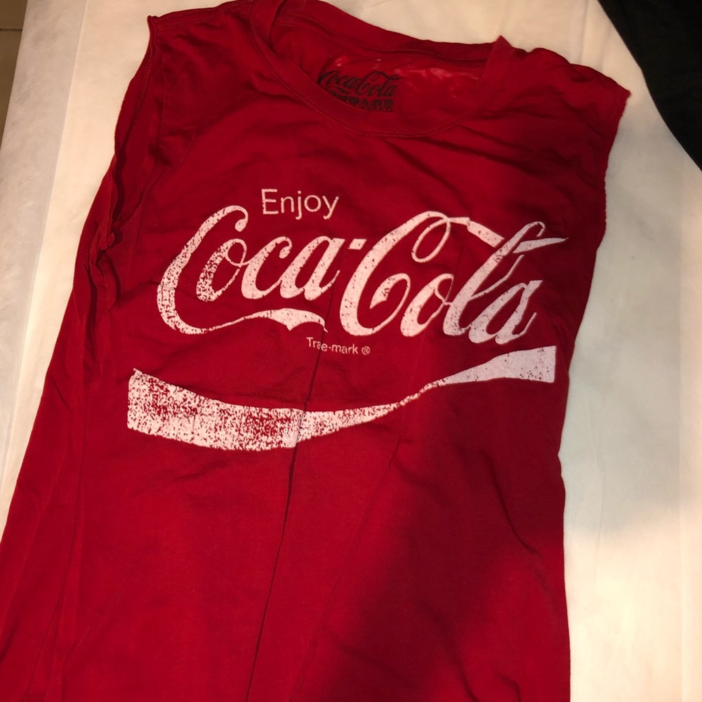 Coca-Cola vintage muscle cut-off T-shirt
